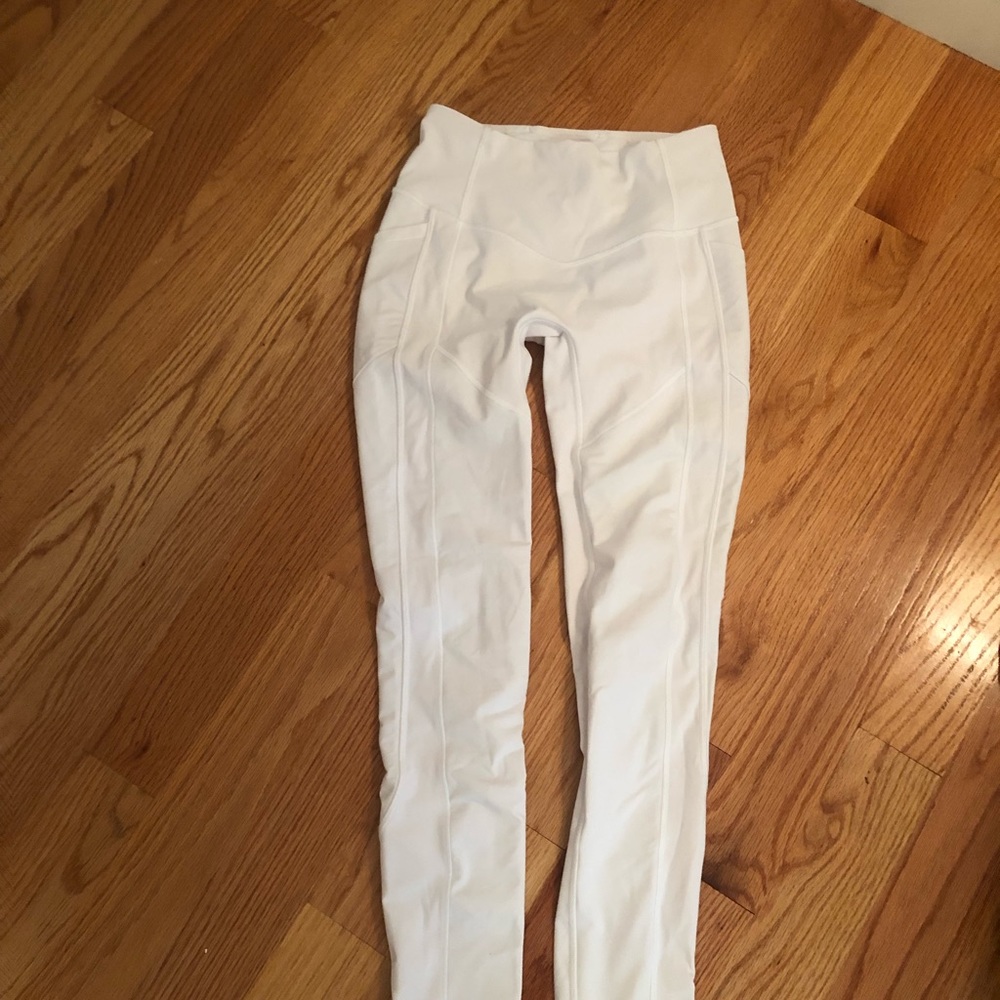 White lululemon leggings - Picture 2 of 3